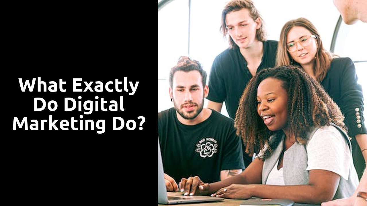 What exactly do digital marketing do?