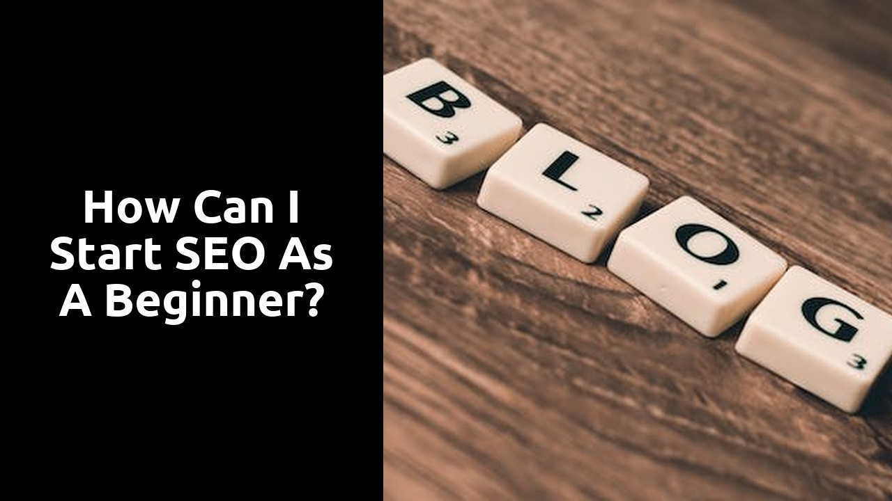 How can I start SEO as a beginner?